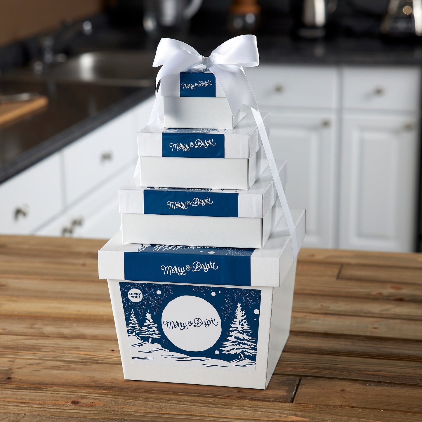 Four Tier Gift Tower