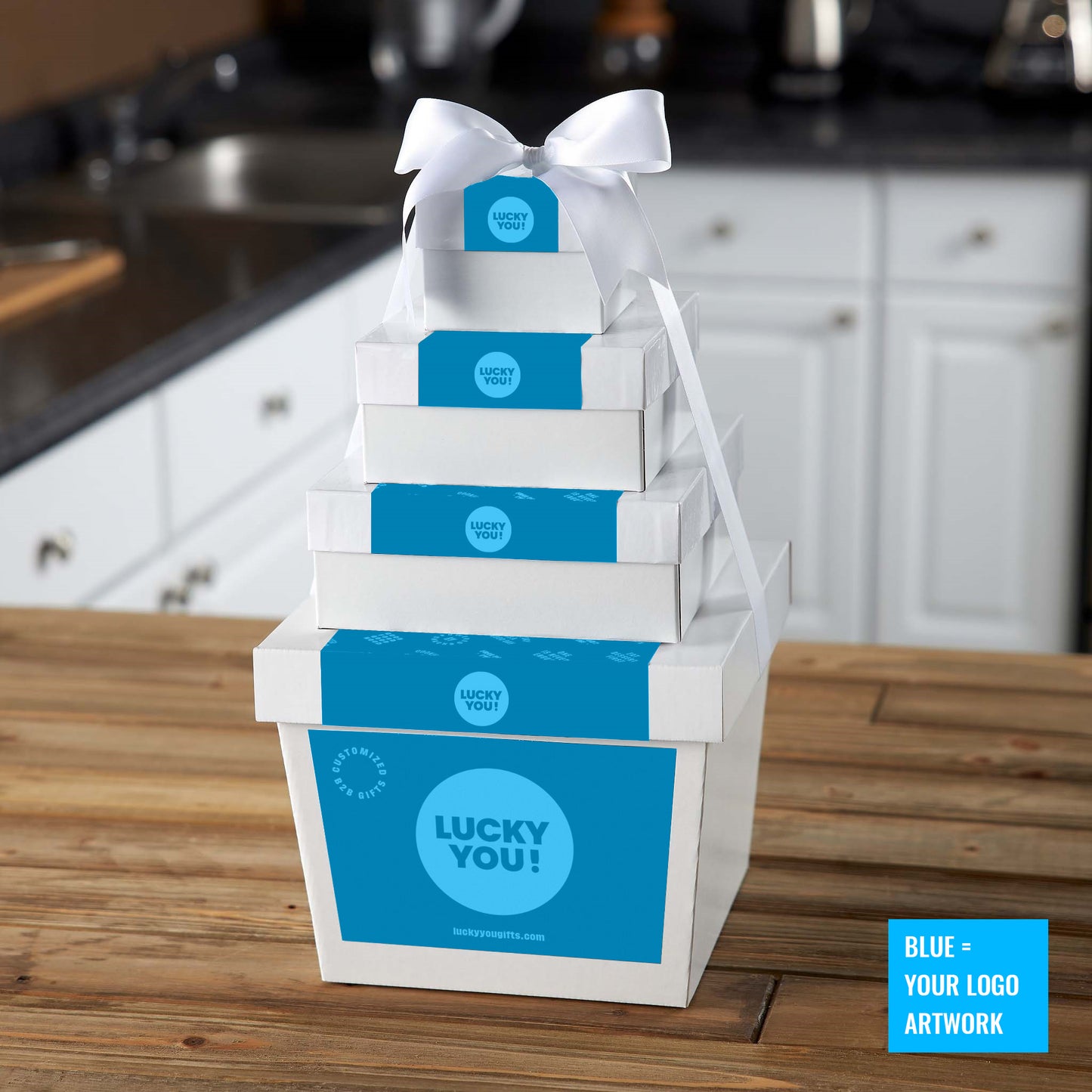 Four Tier Gift Tower
