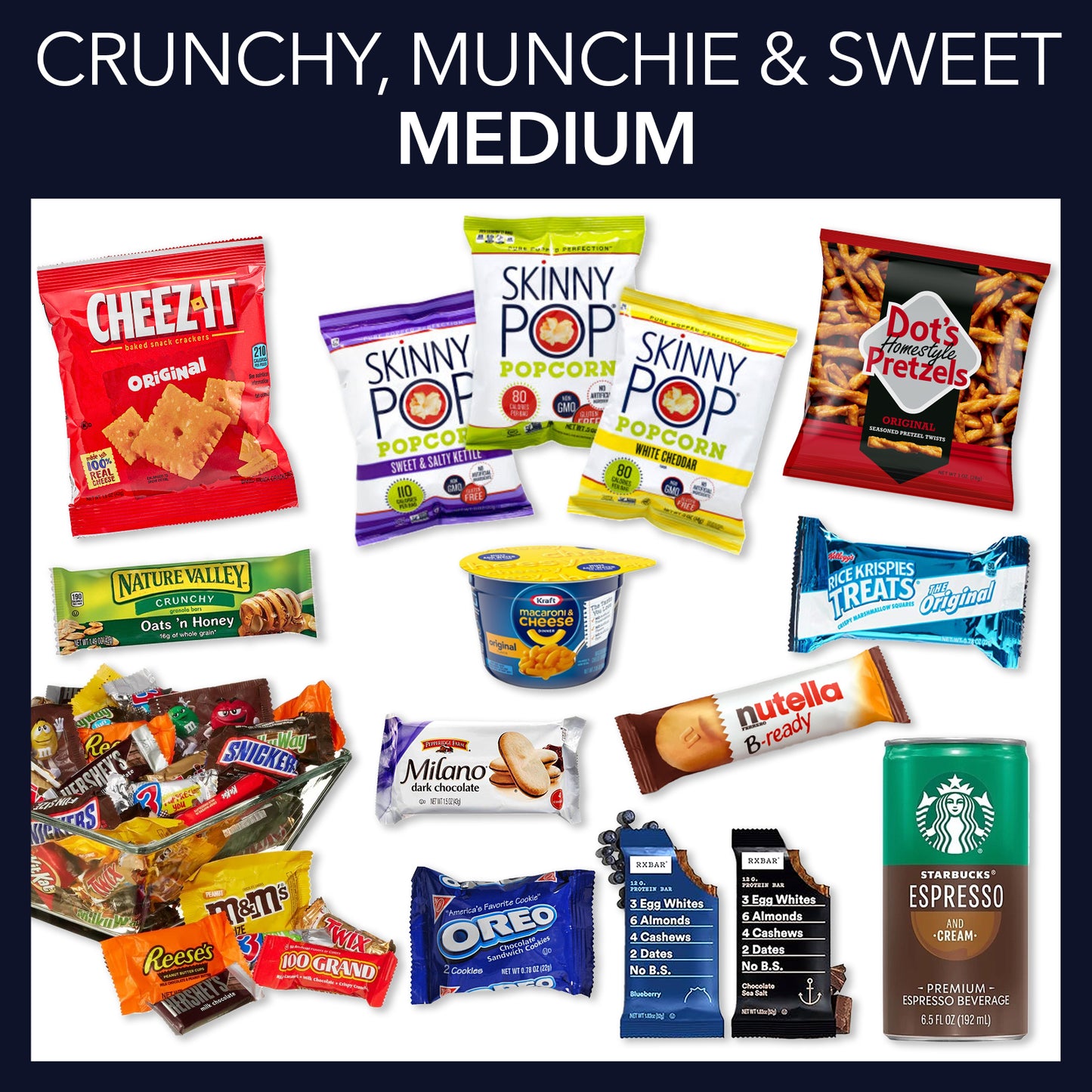 Crunchy, Munchie, & Sweet - Medium