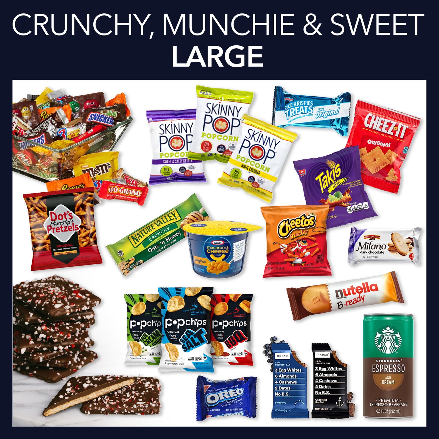 Crunchy, Munchie, & Sweet - Large