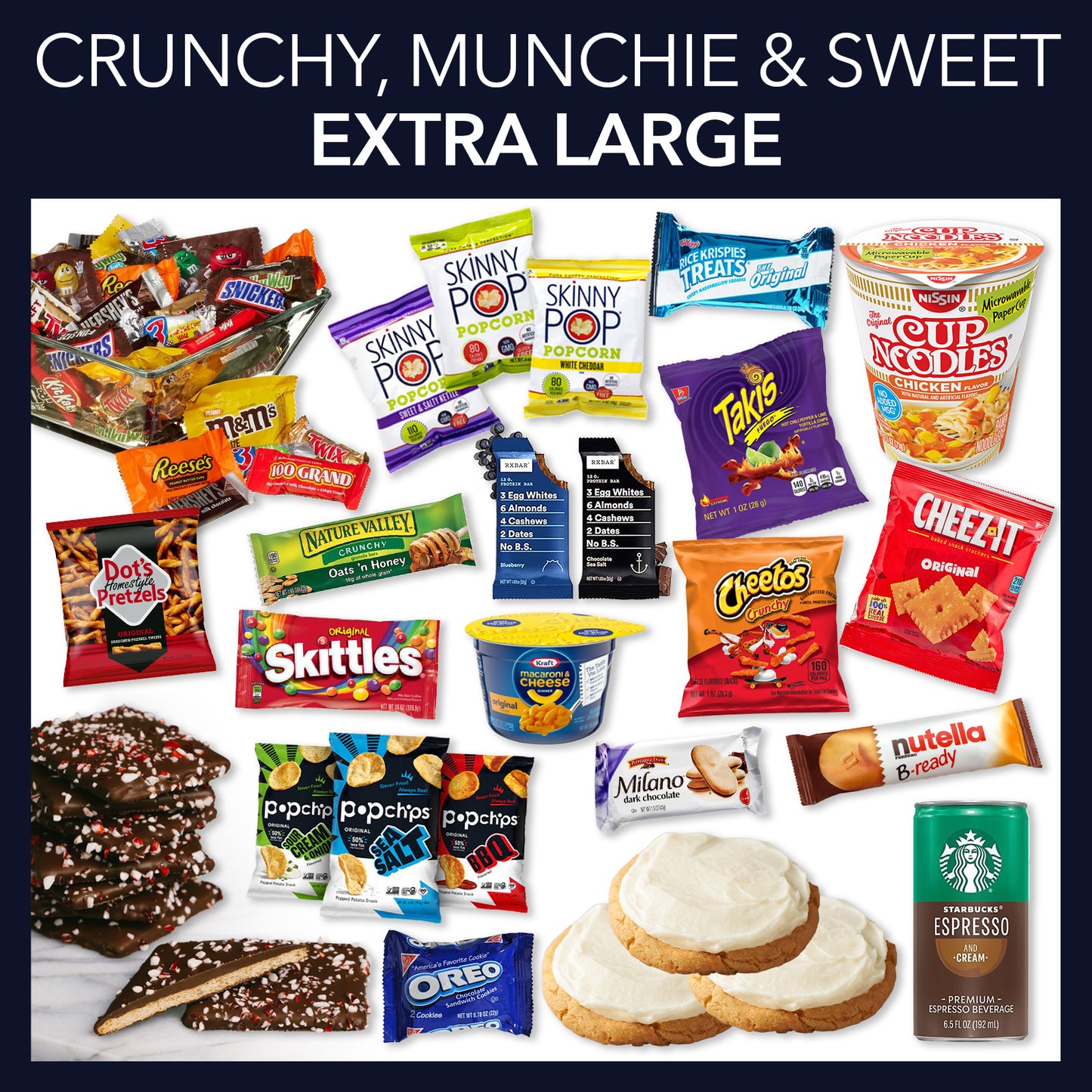 Crunchy, Munchie, & Sweet - Extra Large