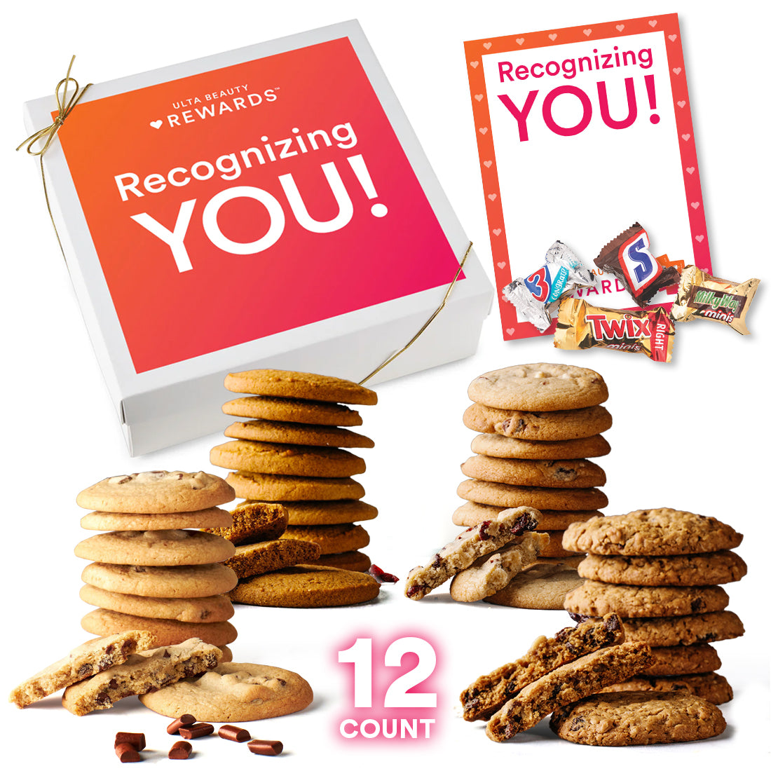 12 Count Baked Cookies + Chocolate