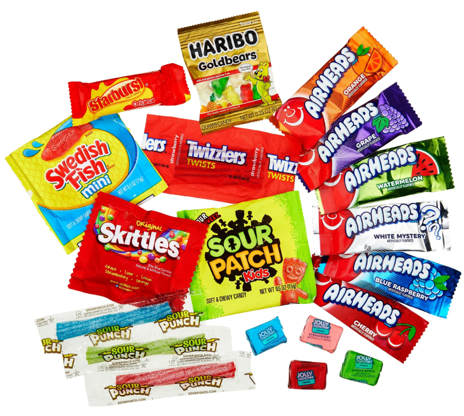 Crunchy, Munchie, & Sweet Gift Stack