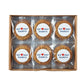 Individually wrapped branded cookies for personalized company gifts and corporate cookie gifts