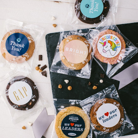 Private Label Cookies for Logo Gifts for Meetings Gifts and Thank You Gifts